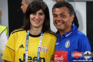 Chiara Appendino Partita del Cuore Torino 2017