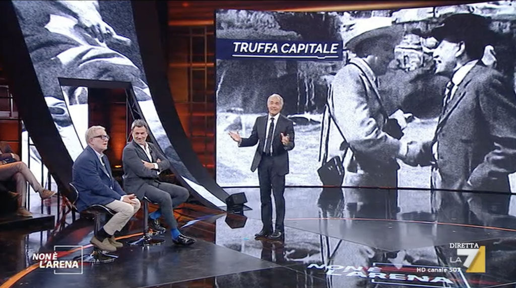 filippo nardi spocchiello la7 non è l'arena