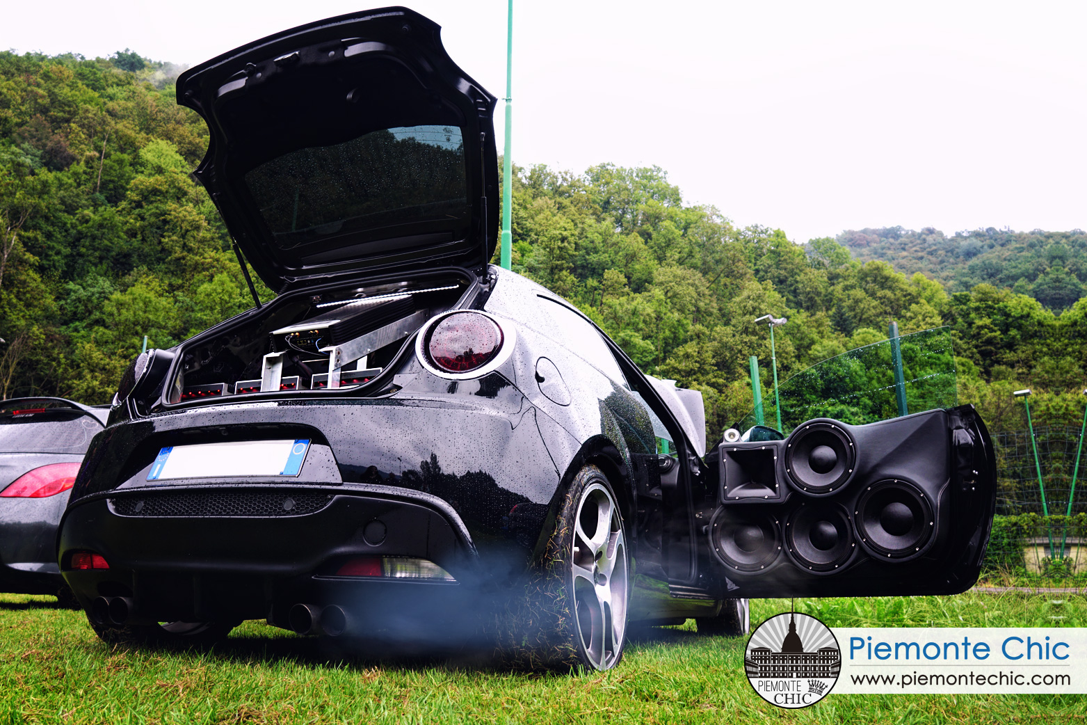 raduno tuning auto torino piemonte chic alfa mito vedova nera
